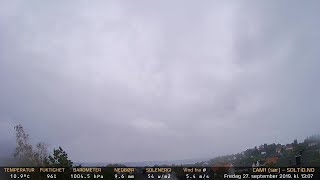 Timelapse Cam 1 - 27. september 2019