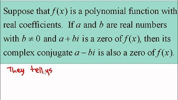 Complex Zeros and The Fundamental Theorem of Algebra part 1