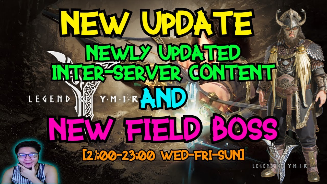 LEGEND OF YMIR: NEW UPDATE: NEW UPDATED INTER-SERVER AND FIELD BOSS. [TAGALOG]