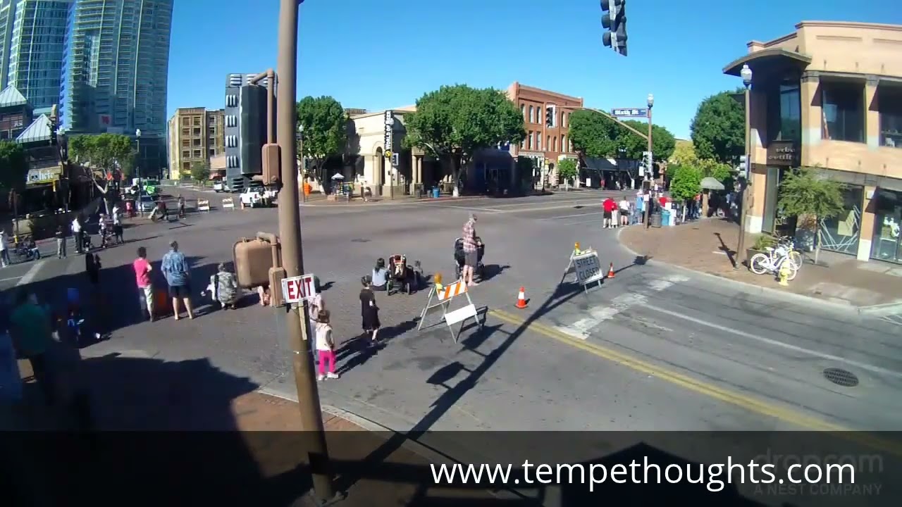 2014 Tempe Veterans Day Parade time lapse video