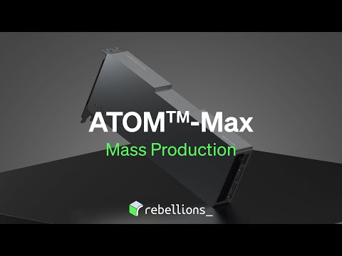 ATOM™-Max Now in Mass Production: AI Acceleration for Hyperscalers