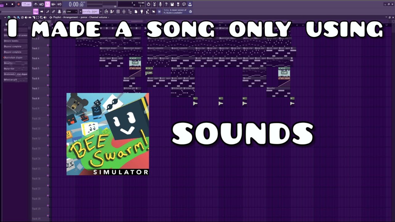 I made a song only using BSS sounds - YouTube
