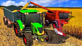 US Agriculture Farming 3D Simulator | Fairy tale Tractor for KIDS - Work on the field and Corn #1 screenshot 5