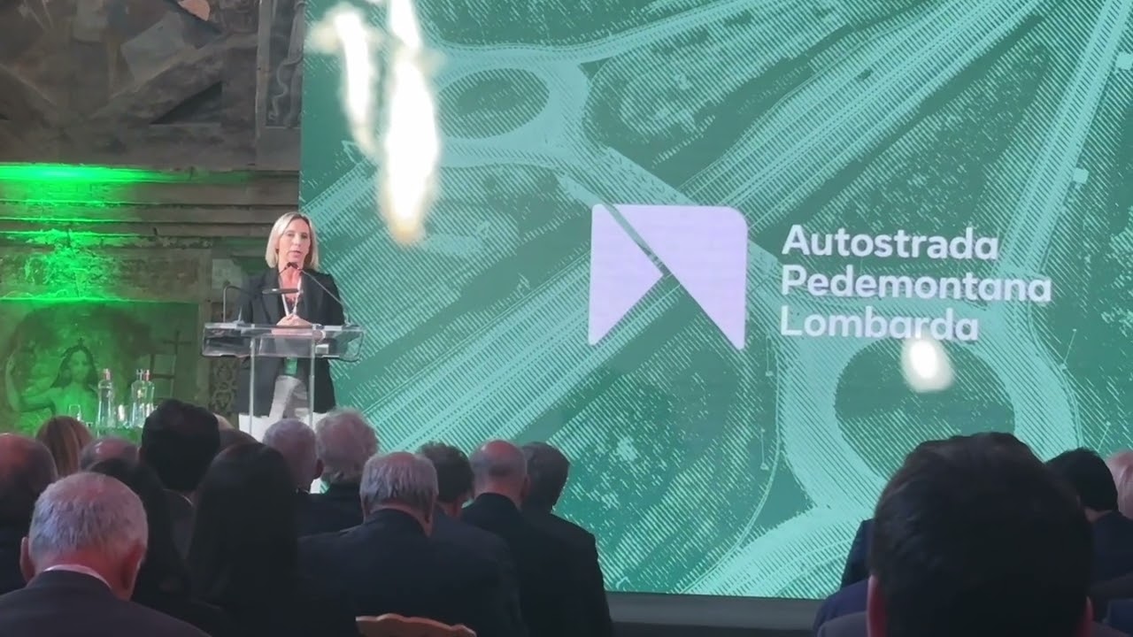 Pedemontana, presentazione della tratta B2 e C e dichiarazioni dell'assessore regionale Terzi