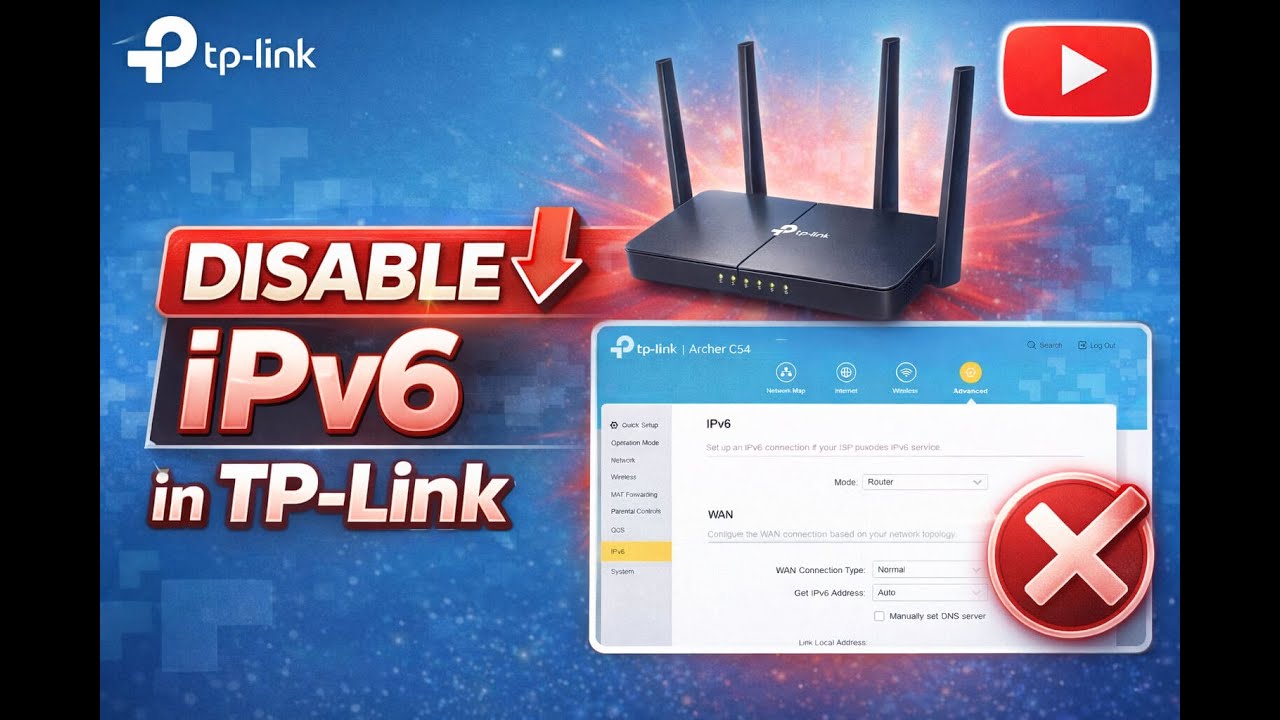 How To Disable IPv6 in TP-Link Router // TP-Link রাউটারে IPv6 বন্ধ করবেন কীভাবে?