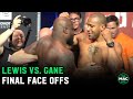 Derrick Lewis and Ciryl Gane separated as UFC 265 Final Face Off gets physical