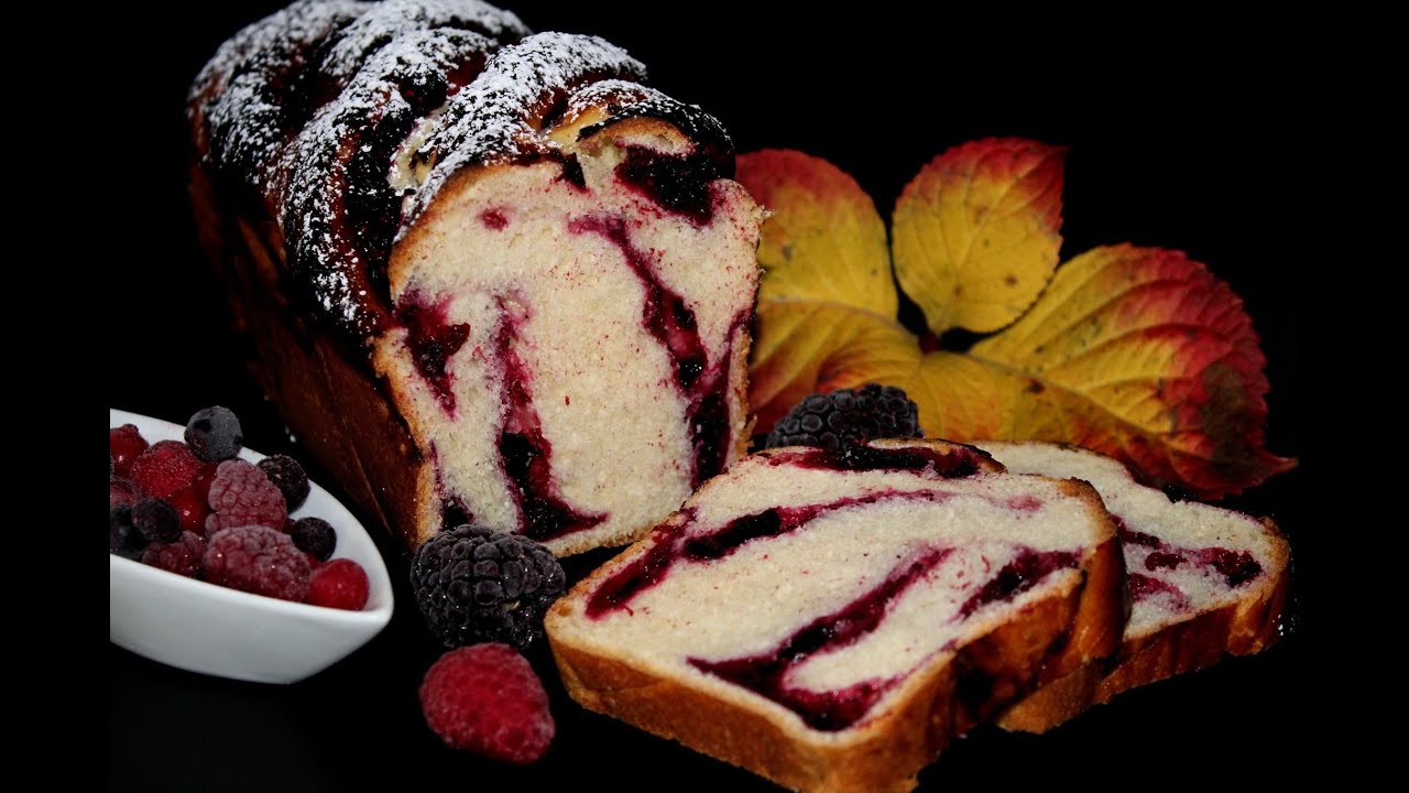 Babka Aux Fruits Rouges Youtube Babka Aux Fruits Rouges Youtube