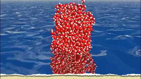 A molecule's eye view of ice melting