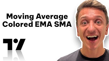 How To Add Moving Average Colored EMA SMA In Tradingview Pro (Quick And Easy Guide)