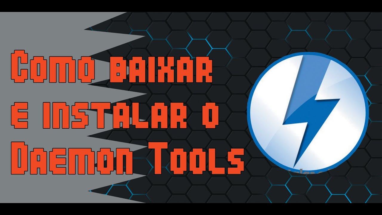 Como baixar e instalar o Daemon Tools lite YouTube