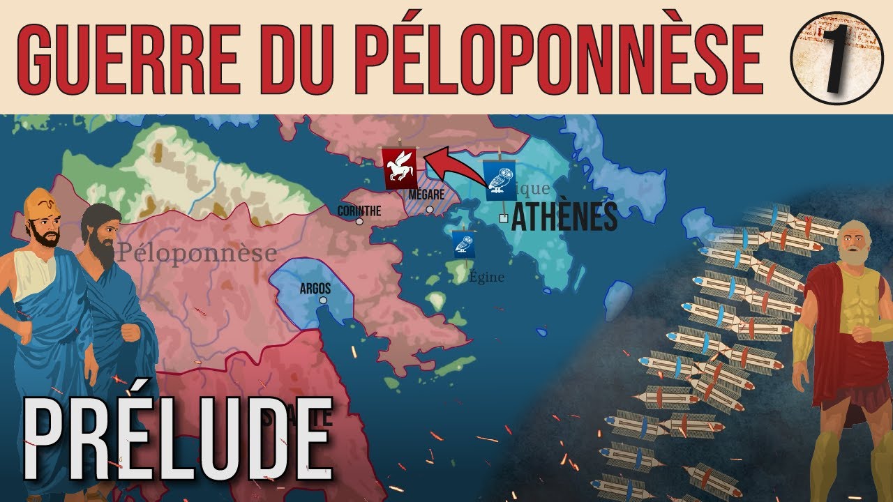 La GRÈCE au bord du précipice : Guerre du Péloponnèse ép.1