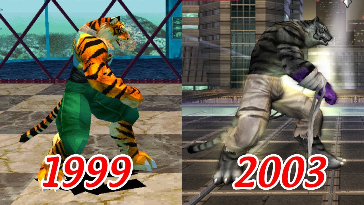 Evolution of Bloody Roar: Shenlong The Tiger qua các phiên bản (1999 - 2003)