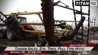 Amco F15-8224 - 39 ft, 3 bar harrow, Tandem, Rock Flex Disk Harrow Sold on ELS!