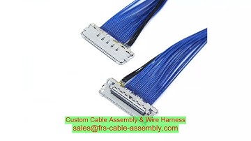 Nhà sản xuất lắp ráp cáp IPEX Cabline CBL MIPI Camera Cáp 20472-030T-10R 0,4 mm LVDS Cáp đồng trục