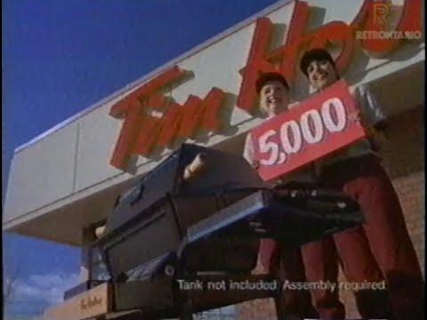 TIM HORTONS - RRROLL UP THE RIM CONTEST (1997) - YouTube