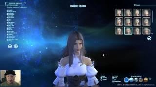 FFXIV A Realm Reborn impressions: Character Creation Benchmark (Hyur)
