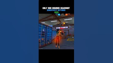 😱🔥 ONLY RED NUMBER HEADSHOT 🎯 BEST SENSITIVITY SETTINGS 2025 🚀 ONE TAP KING 👑 FREE FIRE MAX