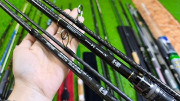 Video 1049: Cần Dây Trong ráp khúc, Cần lure ngang + đứng cứng UL đến H