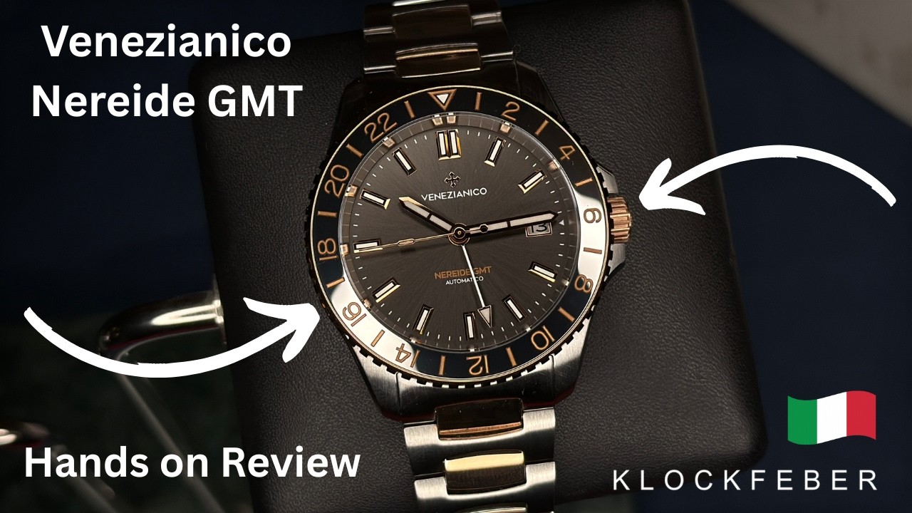 Venezianico⁩ Nereide GMT Grand Tour Review ? True GMT in a Slim 
