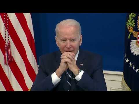 Biden Stares Blankly Ahead While Ignoring Reporters' Questions