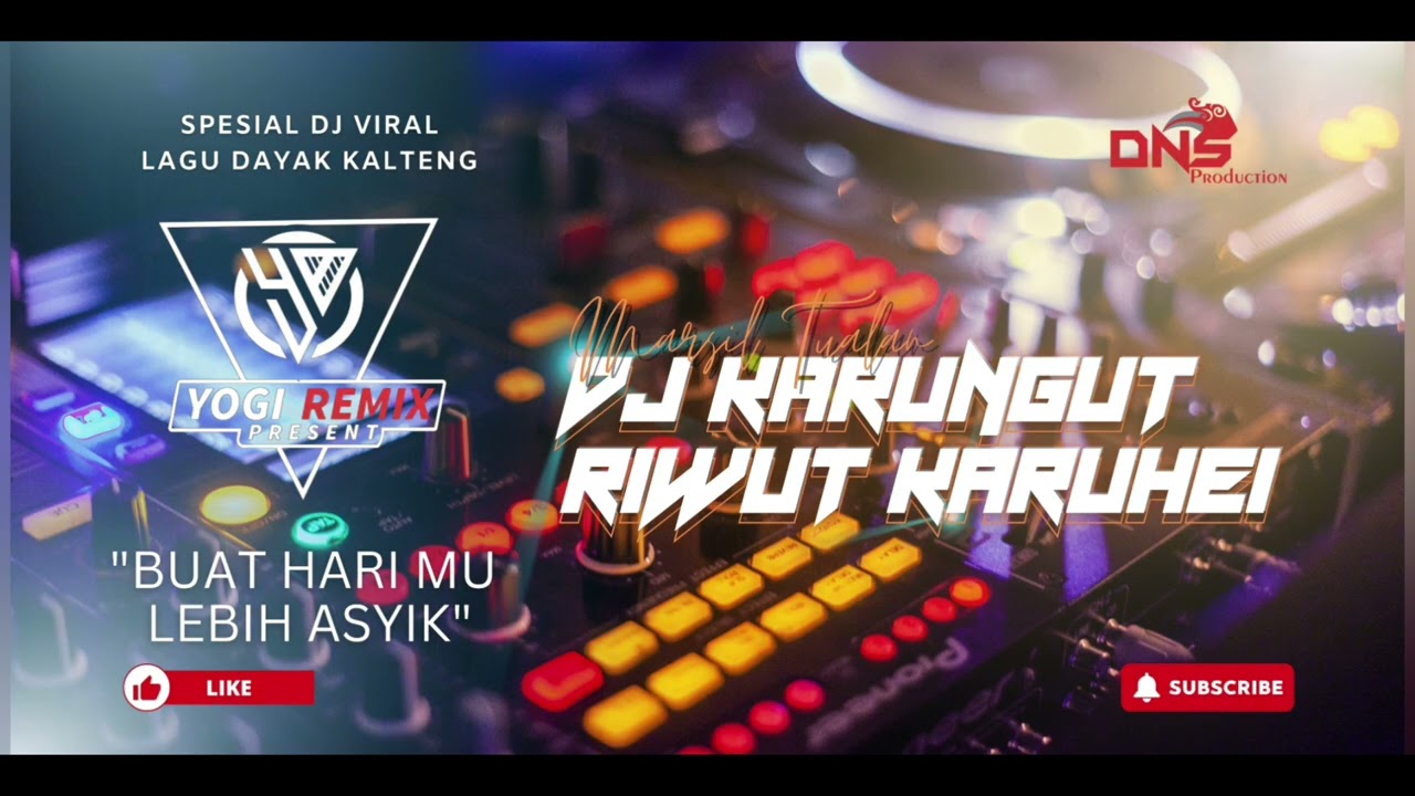 DJ KARUNGUT RIWUT KARUHEI || VOCAL MARSIL TUALAN || ARR @yogiremix