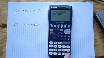 38 Using solver function to help with Inverse Binomial Distribution questions