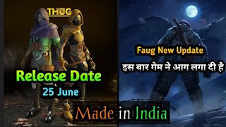 Thug Game Released | Faug Game Release date | New map | Made in India | Vande India Official