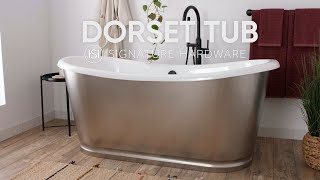 Give Your Bathroom Industrial Flair — The Dorset Bateau Cast Iron Skirted Tub