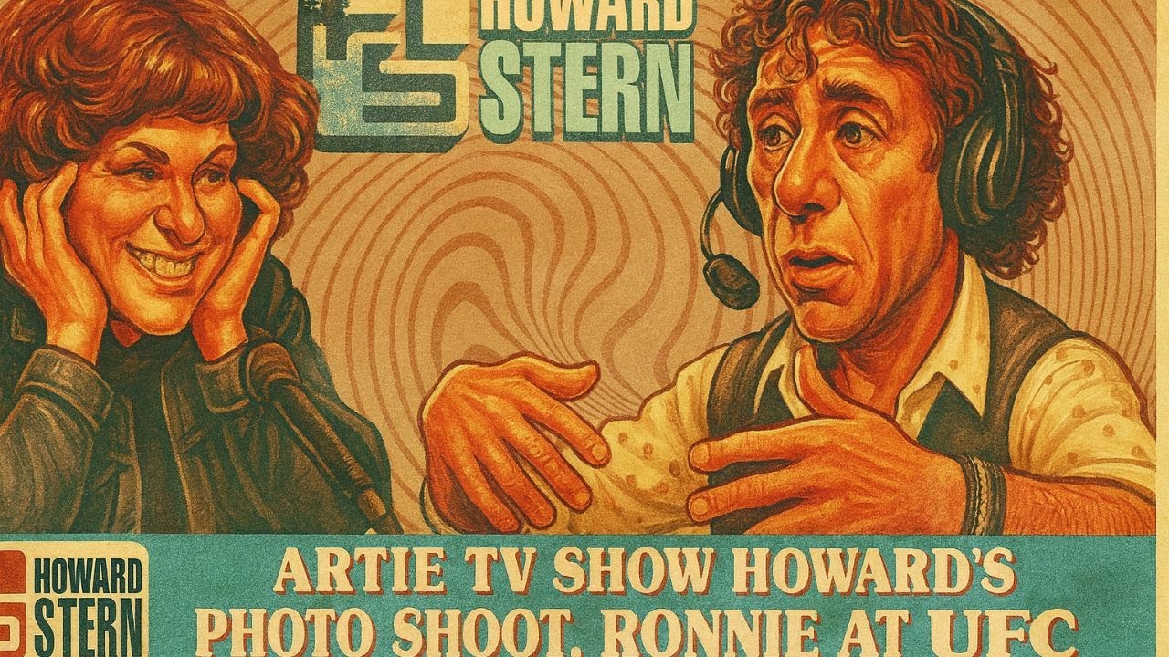The Howard Stern Show – Artie TV: Howard’s Photo Shoot & Ronnie at the UFC!