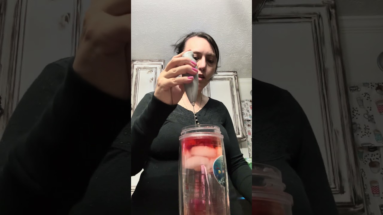 Cherry wave strawberry banana water