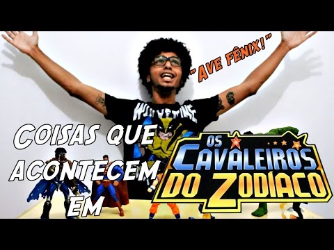 COISAS QUE ACONTECEM EM - OS CAVALEIROS DO ZODÍACO - Nerd-BA