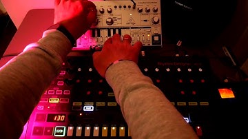 Anne Clark - Our Darkness Acid Cover Behringer TD-3 & RD-8 download pattern for SYNTHTRIBE only td-3