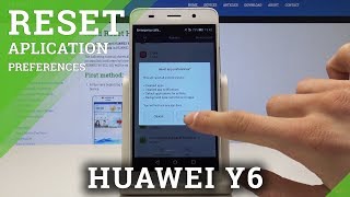 How to Reset App Preferences on HUAWEI Y6 - Restore App Settings screenshot 3