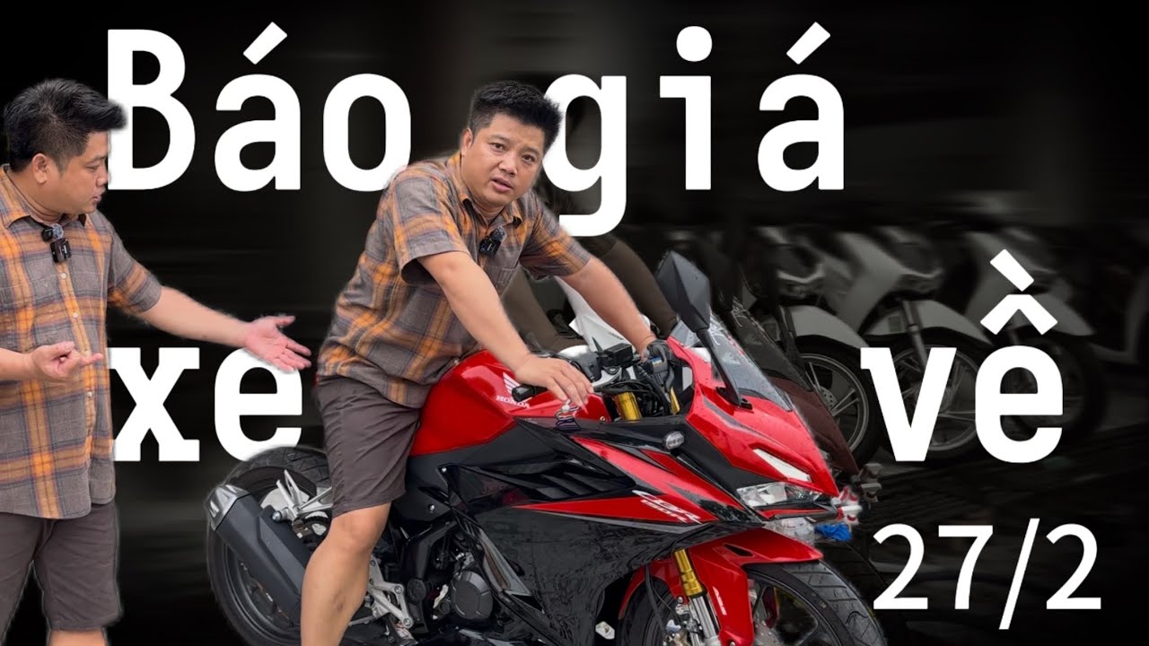 Báo giá các mẫu xe về trong ngày 27/2. Mời anh chị ghé em Tùng An Sương theo dõi. 