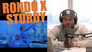 AMERICAN REACTS TO ITALIAN DRILL Rondo X STURDY (Official Sturdy Video)