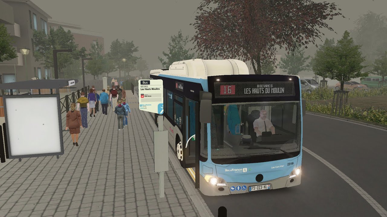 OMSI 2 [Map GPM] Ligne 16 en Citaro C2 NGT sous la pluie (Partie 2/2)