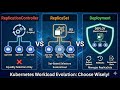 Replication Controller vs ReplicaSet vs Deployment