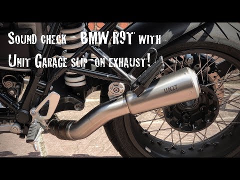 unit-garage-exhaust-on-bmw-r9t---sound-check!