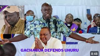 GACHAGUA WARNS RUTO ON ATTACKING UHURU, SEE WHAT HE SAID WHICH SHOCK THE WORLD 