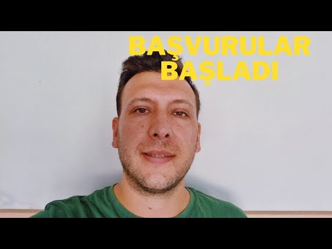 Sınav Başvuruları Başladı