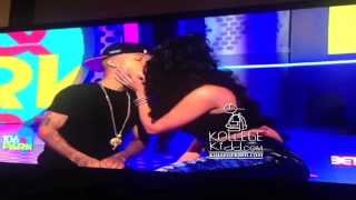 Erica Mena Kisses Bow Wow On 106 & Park HD