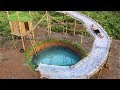 Unbelievable! Smart Boy Build Water Slide Around Swimming Pool Underground