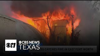 Fort Worth business fire under investigation