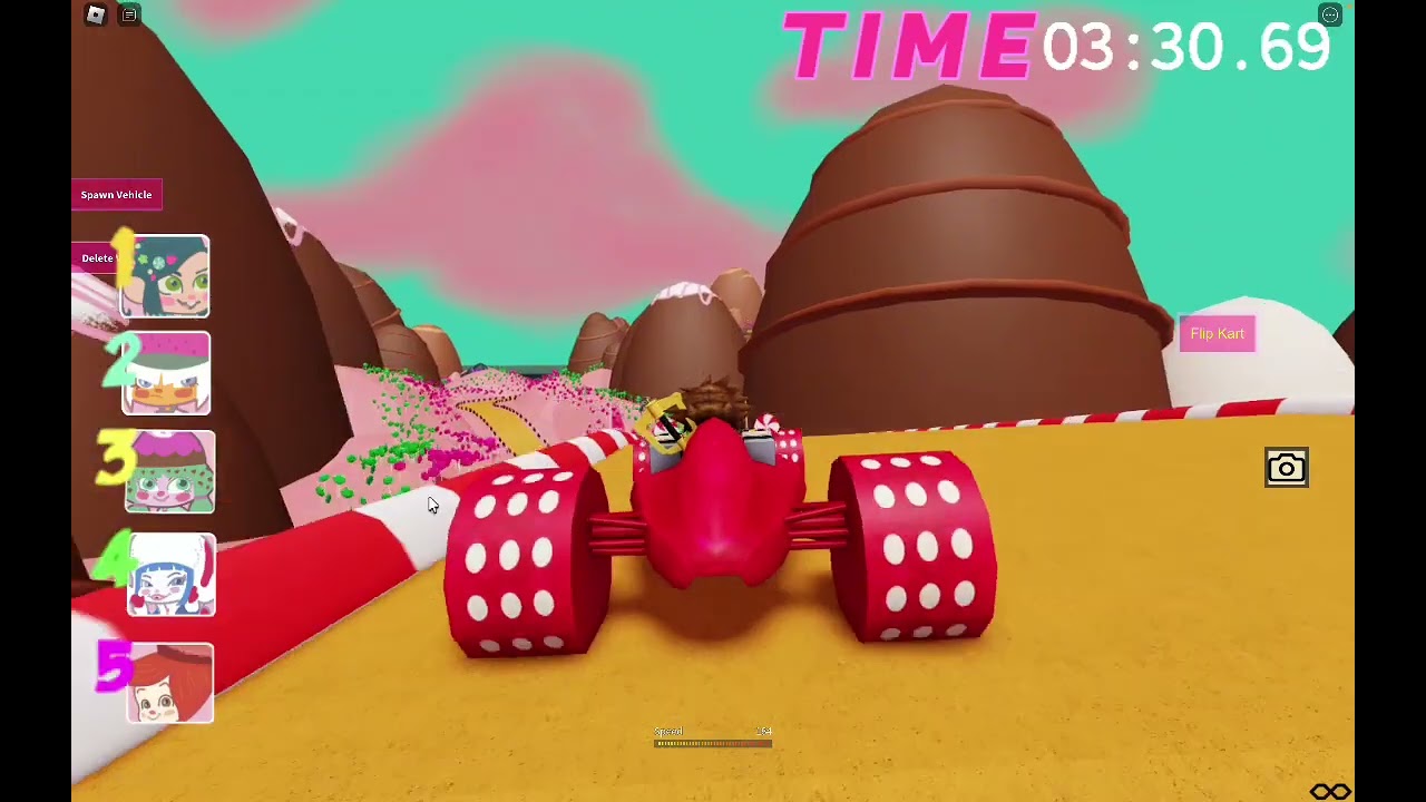 Sugar Rush Sweet Ride: Roster race