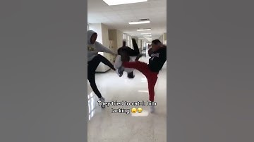 He did a backflip instead 😤😂