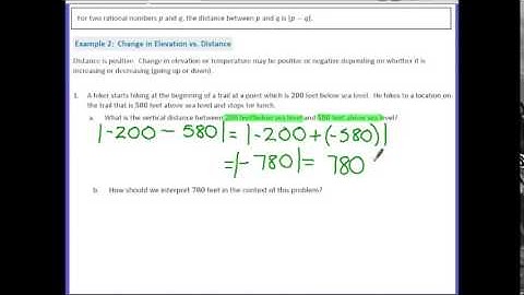 Math 7: Module 2 Lesson 5 Video