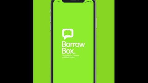 Getting Started with BorrowBox