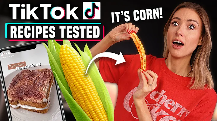 Testing the MOST POPULAR RECIPES I found on TIKTOK...