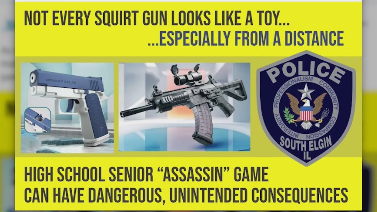 ‘Senior Assassin’ game leads to warnings from suburban police departments - WGN News at 9