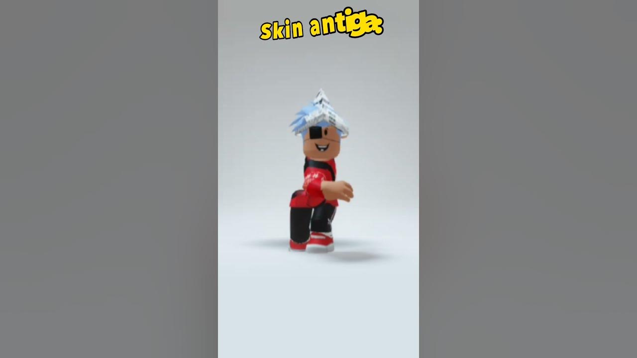 Quando eu jogava Roblox tinha uma skin que também era o meu